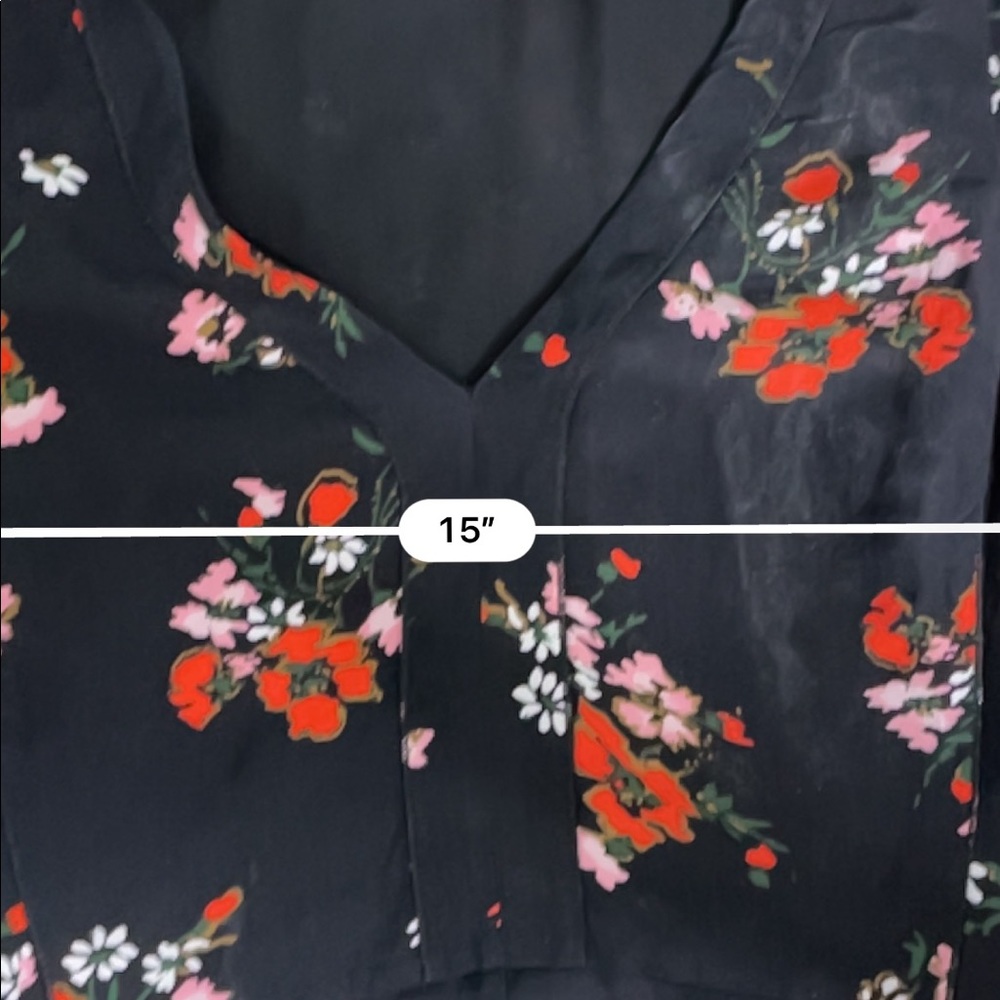 Rebecca Taylor margurte floral 100% silk dress - Picture 6 of 7
